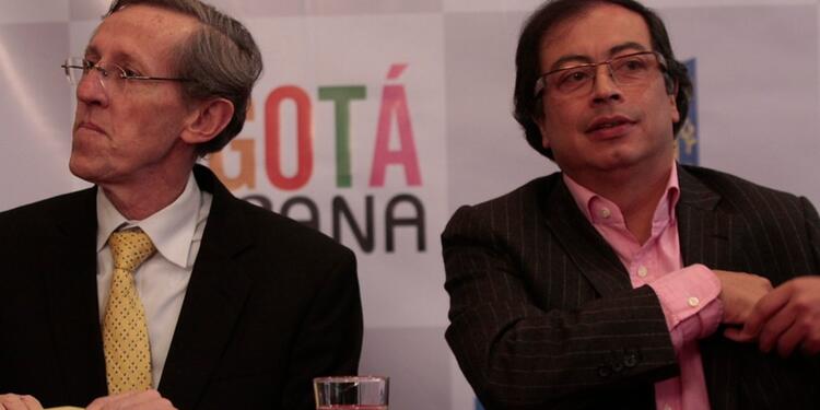 Antonio Navarro Wolf y Gustavo Petro
