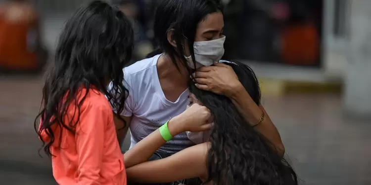 Migrantes venezolanos en Colombia.