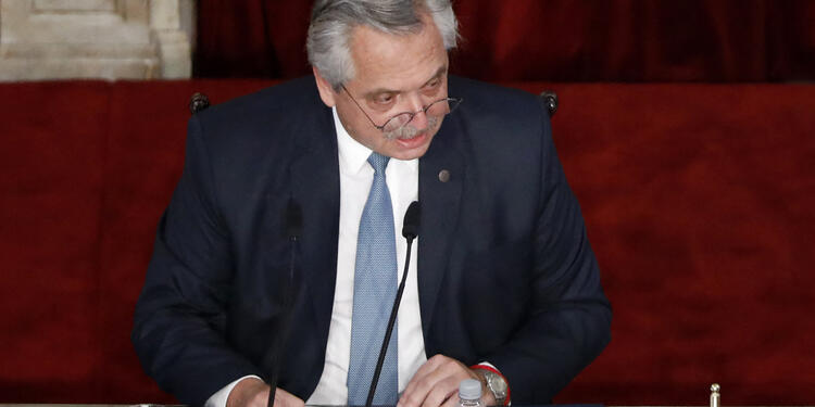Alberto Fernández, presidente de Argentina