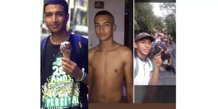 Pereirano desaparecido en Antioquia. (Sebastián Pérez Gaviria de 18 años)