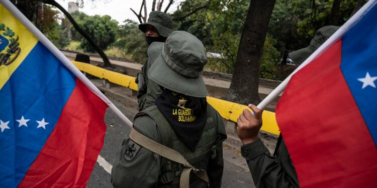 Militares venezolanos