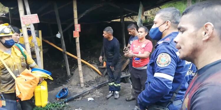 Rescate mineros Cali