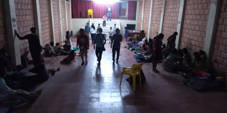 Indígenas desplazados en Pueblo Rico, Risaralda