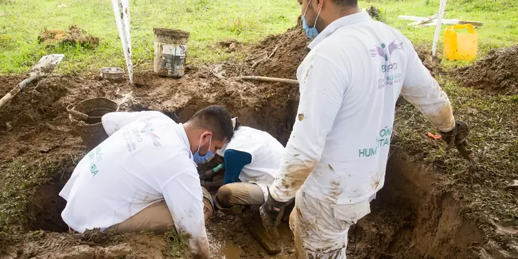Búsqueda de los cuerpos en Chocó.