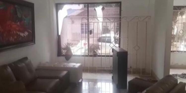 Daños en la residencia del periodista atacado en Baranoa