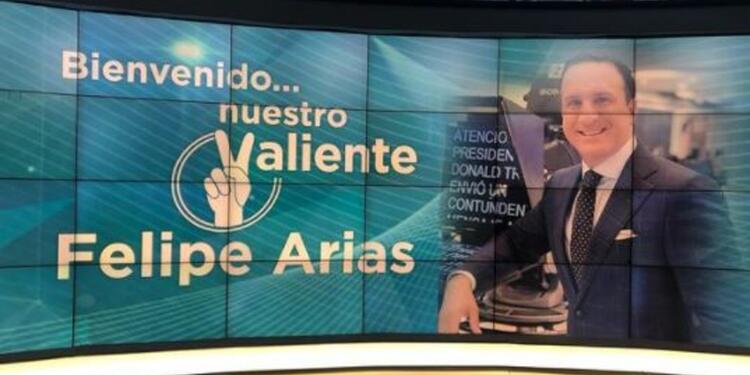 Regreso de Felipe Arias a Canal RCN tras sufrir el infarto