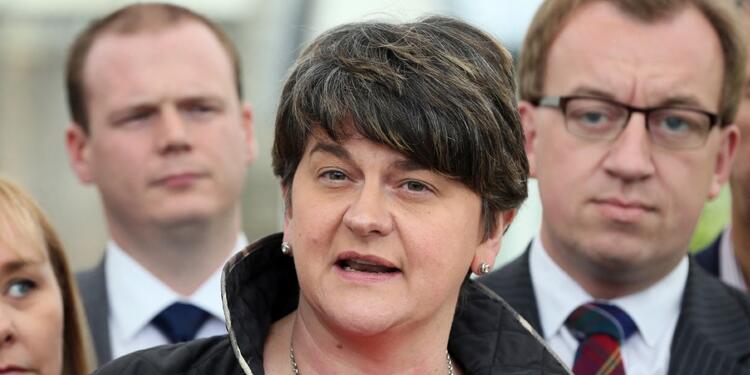 Arlene Foster, primera ministra de Irlanda del Norte