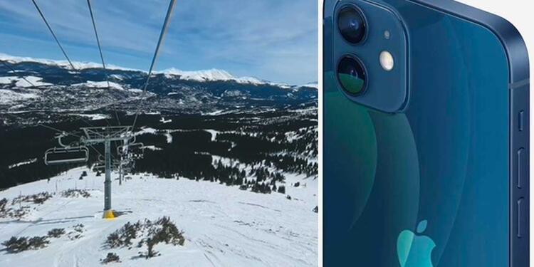 iPhone 12 en zona de bajas temperaturas