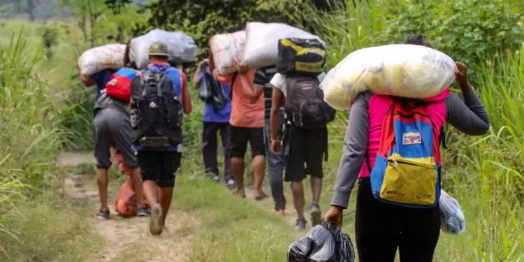Migrantes venezolanos en Colombia
