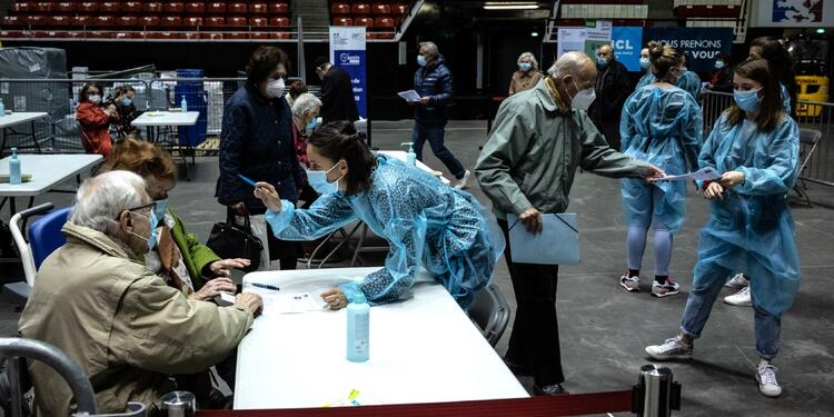 Vacunación contra covid-19 en Francia