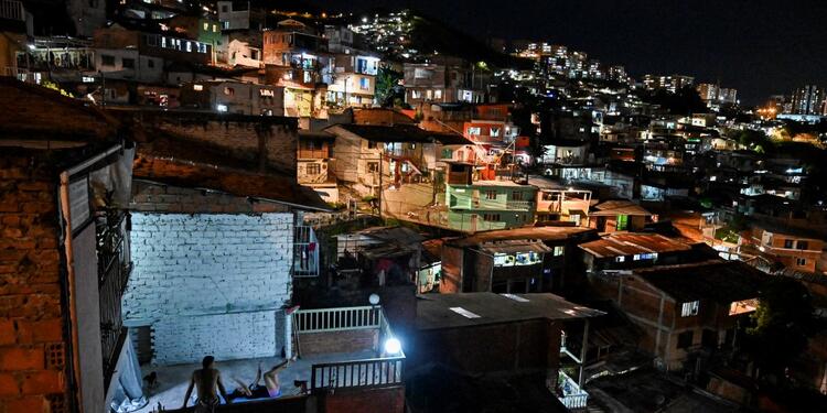 Panorámica del barrio Siloé, en Cali.