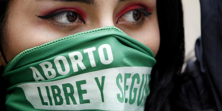 Protesta a favor del aborto