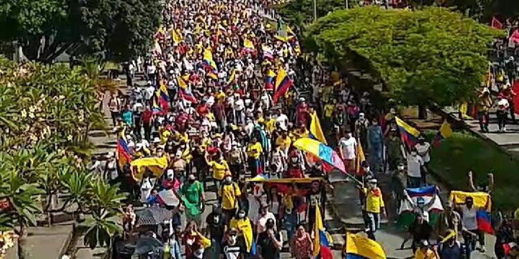 Marchas en Cali
