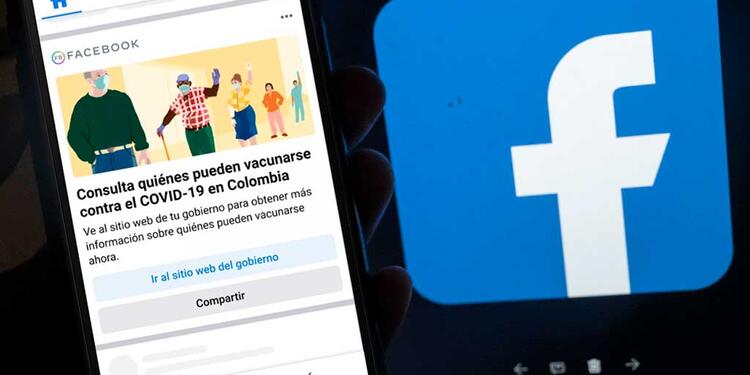 App de Facebook informa sobre vacunas