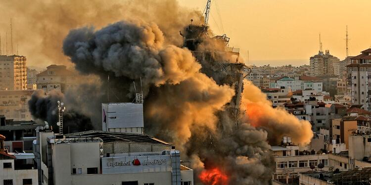Ataque en la Franja de Gaza desde Israel Ataque en la Franja de Gaza desde Israel