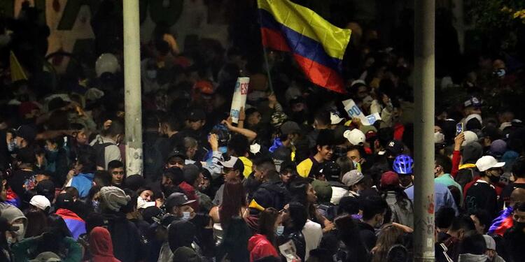 Paro nacional Colombia 15 de mayo / Manifestación en Los Héroes