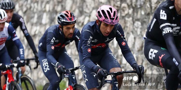 Daniel Martínez y Egan Bernal