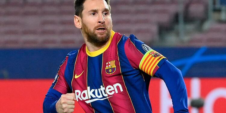 Messi, jugador del Barcelona 2021