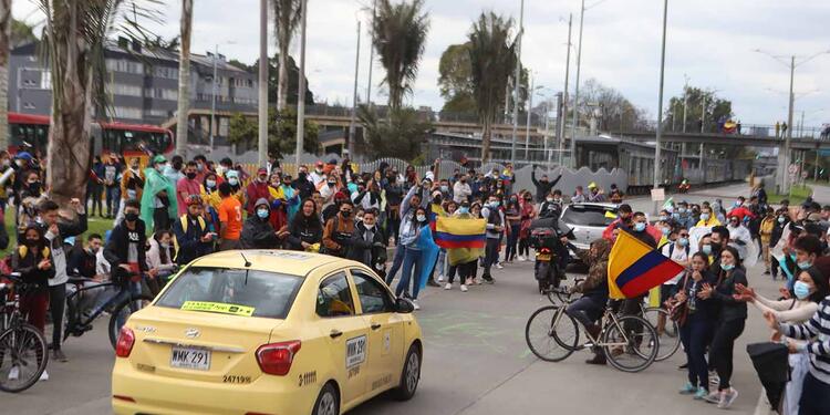 Paro nacional: quinto día de manifestaciones en Bogotá Paro nacional: quinto día de manifestaciones en Bogotá