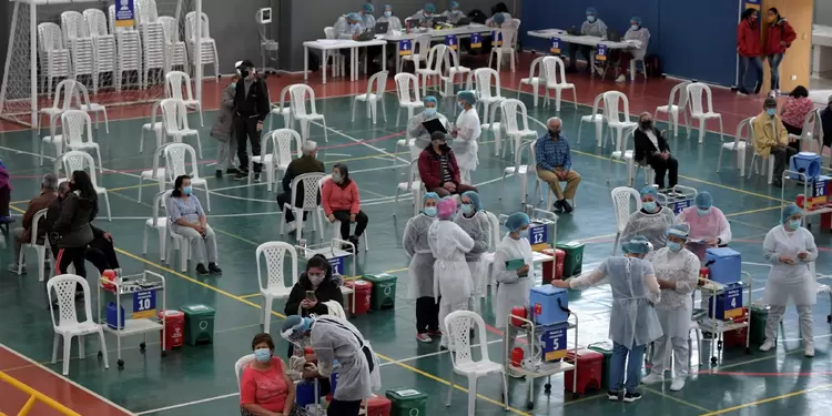 Vacunación contra covid-19 en Bogotá