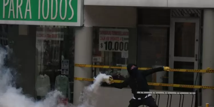Vandalismo durante Paro Nacional de mayo de 2021