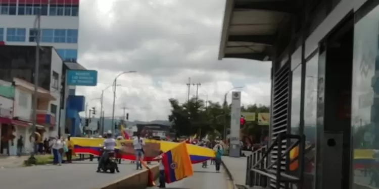 Manifestaciones en Pereira