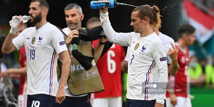 Karim Benzema y Antoine Griezmann