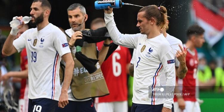 Karim Benzema y Antoine Griezmann