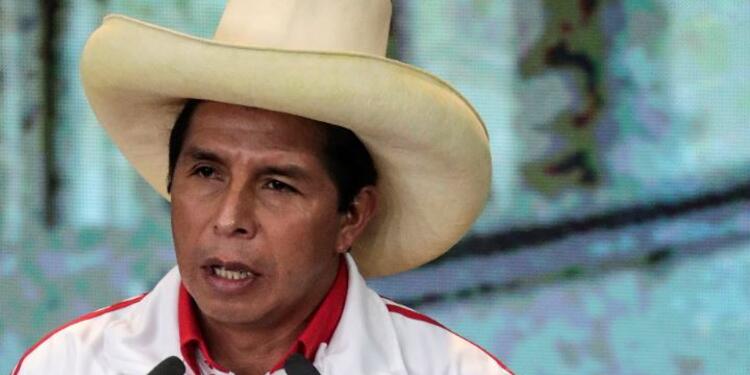 Pedro Castillo, candidato a la presidencia del Perú
