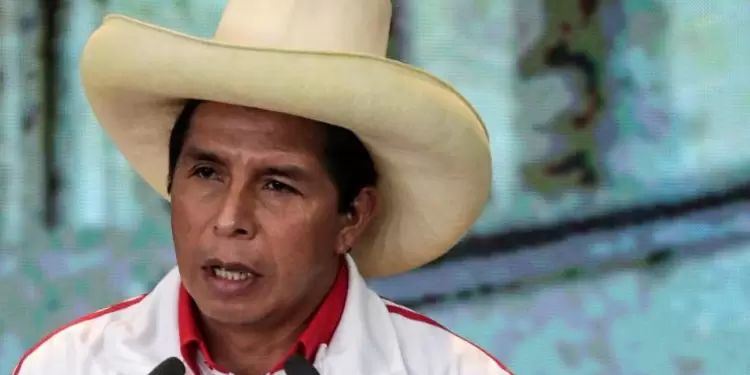 Pedro Castillo, candidato a la presidencia del Perú