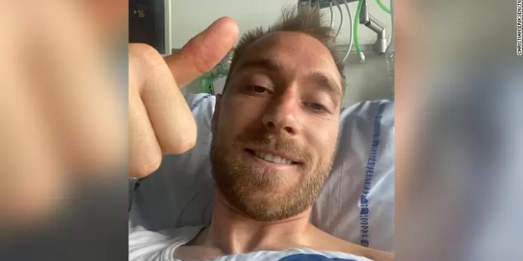 Eriksen, jugador de Dinamarca