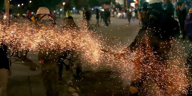 Protestas en Bogotá - Disturbios en Suba
