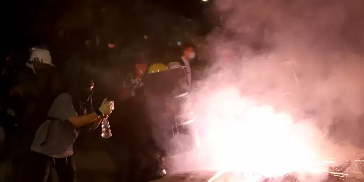 Protestas en Bogotá - Disturbios en Suba