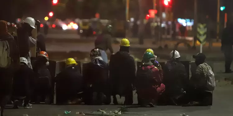 Protestas en Bogotá - Disturbios en Suba
