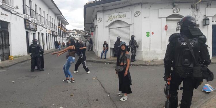Protesta Popayán