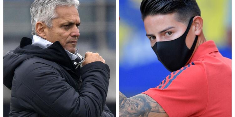 Reinaldo Rueda dejó a James Rodríguez por fuera de la convocatoria