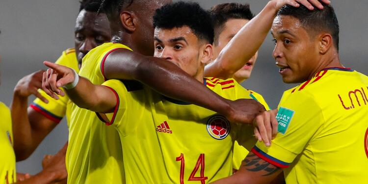Selección Colombia Vs. Perú - Luis Díaz Selección Colombia Vs. Perú - Luis Díaz