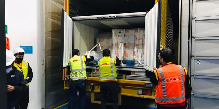 Vacunas de Sinovac llegan a Colombia Vacunas de Sinovac llegan a Colombia