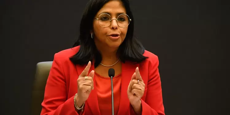 Delcy Rodríguez, vicepresidenta de Venezuela