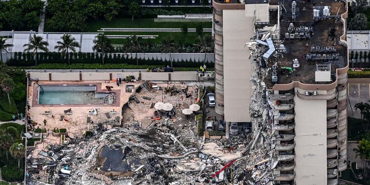 Colapaso edificio en Miami