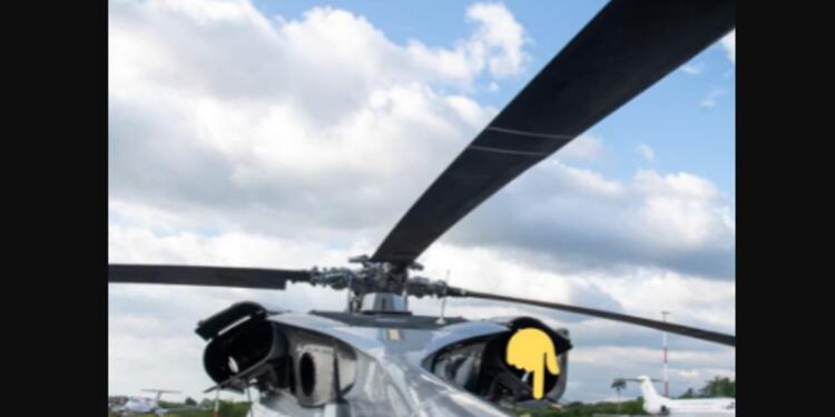 El mandatario viajaba en un helicóptero, Norte de Santander