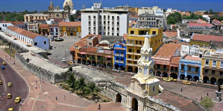 Panóramica de Cartagena, Centro Histórico