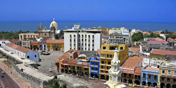 Panóramica de Cartagena, Centro Histórico