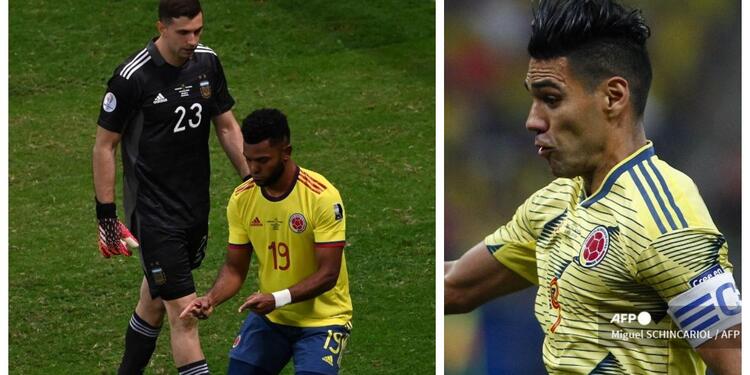 Emiliano Martínez, Miguel Borja y Falcao