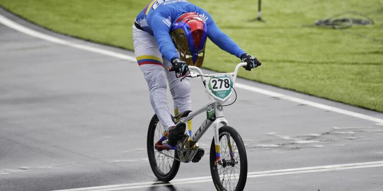 Carlos Ramírez, bicicrosista colombiano en los Juegos Olímpicos