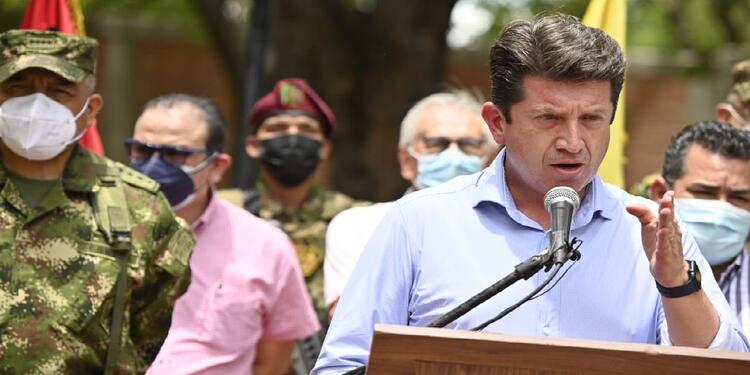 Referencia ministro de Defensa, Diego Molano.