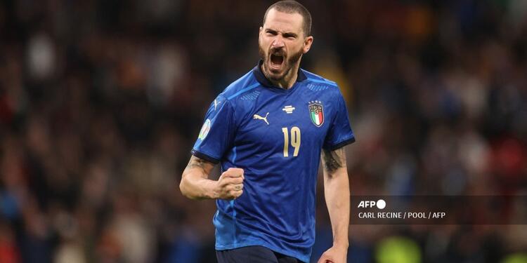 Leonardo Bonucci, jugador de la Selección de Italia
