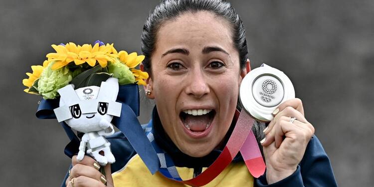 Mariana Pajón ganó medalla de plata en los Juegos Olímpicos de Tokio