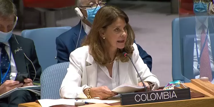 Canciller Marta Lucía Ramírez