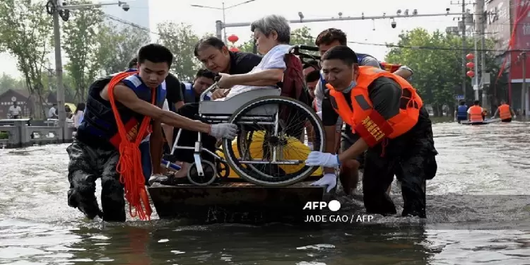 Inundaciones en China Inundaciones en China